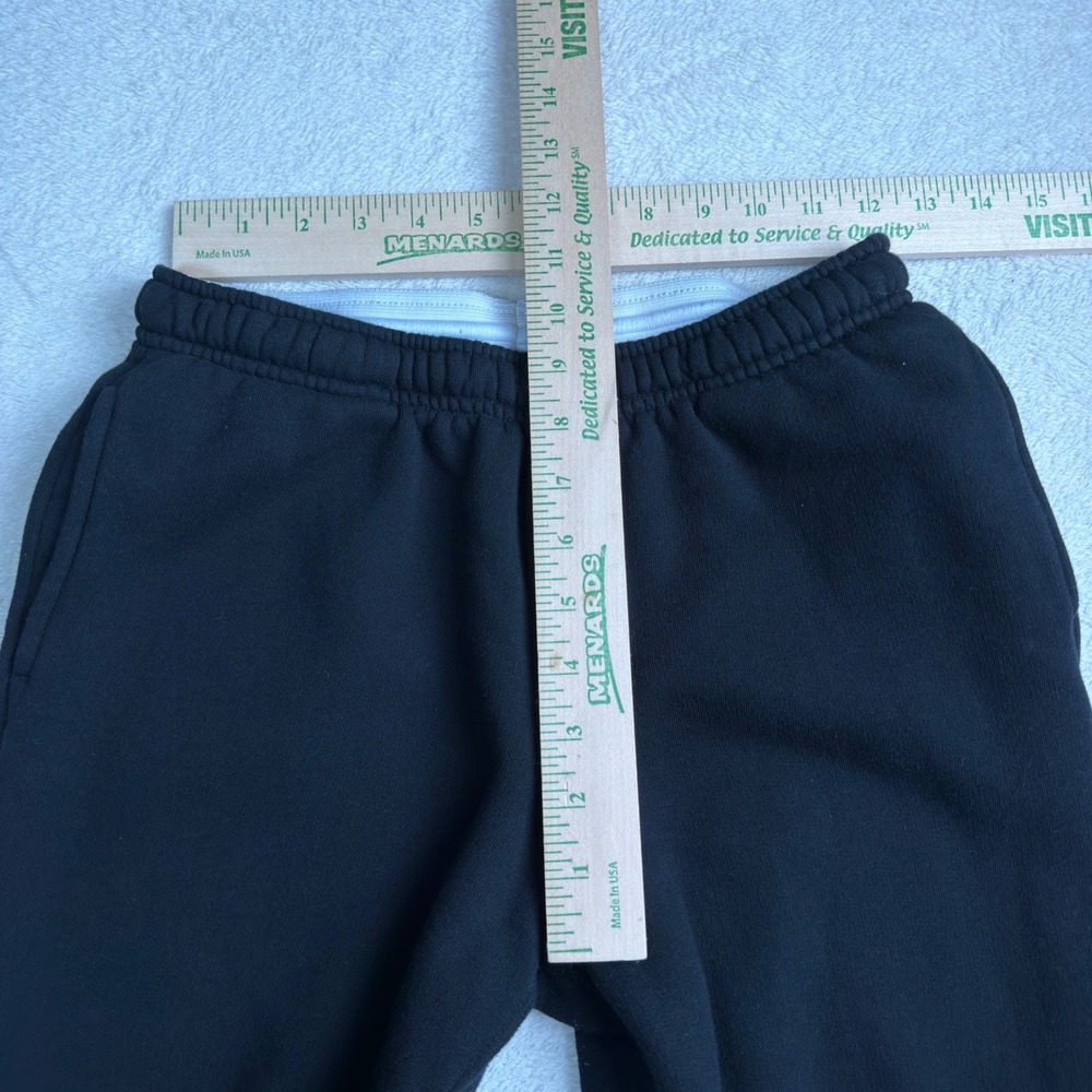Wild Fable Womens Black Wide Leg Fleece Sweatpants Small Low Rise Relaxed Fit - Picture 3 of 7